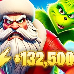 Grinch Chase Santa