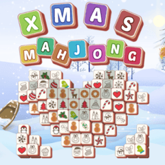 Xmas Mahjong Tiles